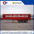 China 3 axle stake trailer for sale,stake semi trailer fence truck trailer